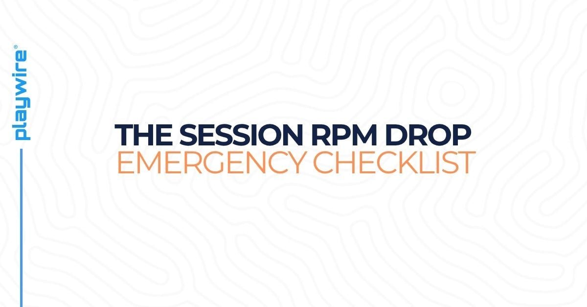 The Session RPM Drop Emergency Checklist: Your Rapid Response Toolkit When the Numbers Tank